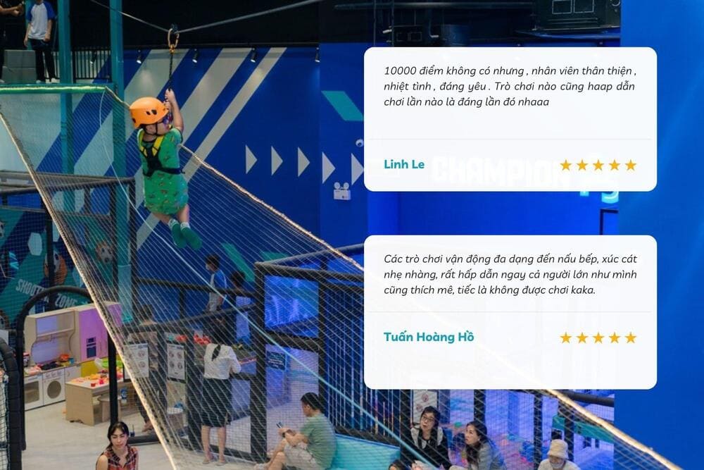 Trung tâm giải trí kết hợp thể thao hiện đại, thích hợp cho mọi lứa tuổi (Nguồn: Internet).